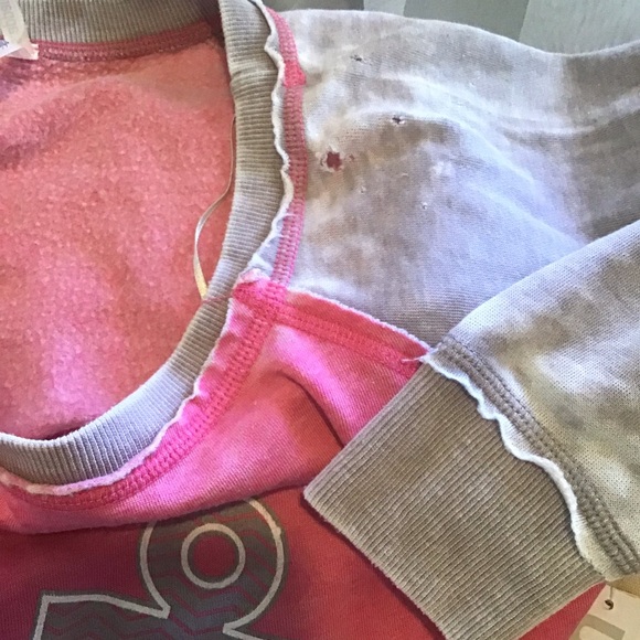 U.S. Apparel NWT Aruba Pink Gray Soft Sweater M ⚓️ - Picture 8 of 9